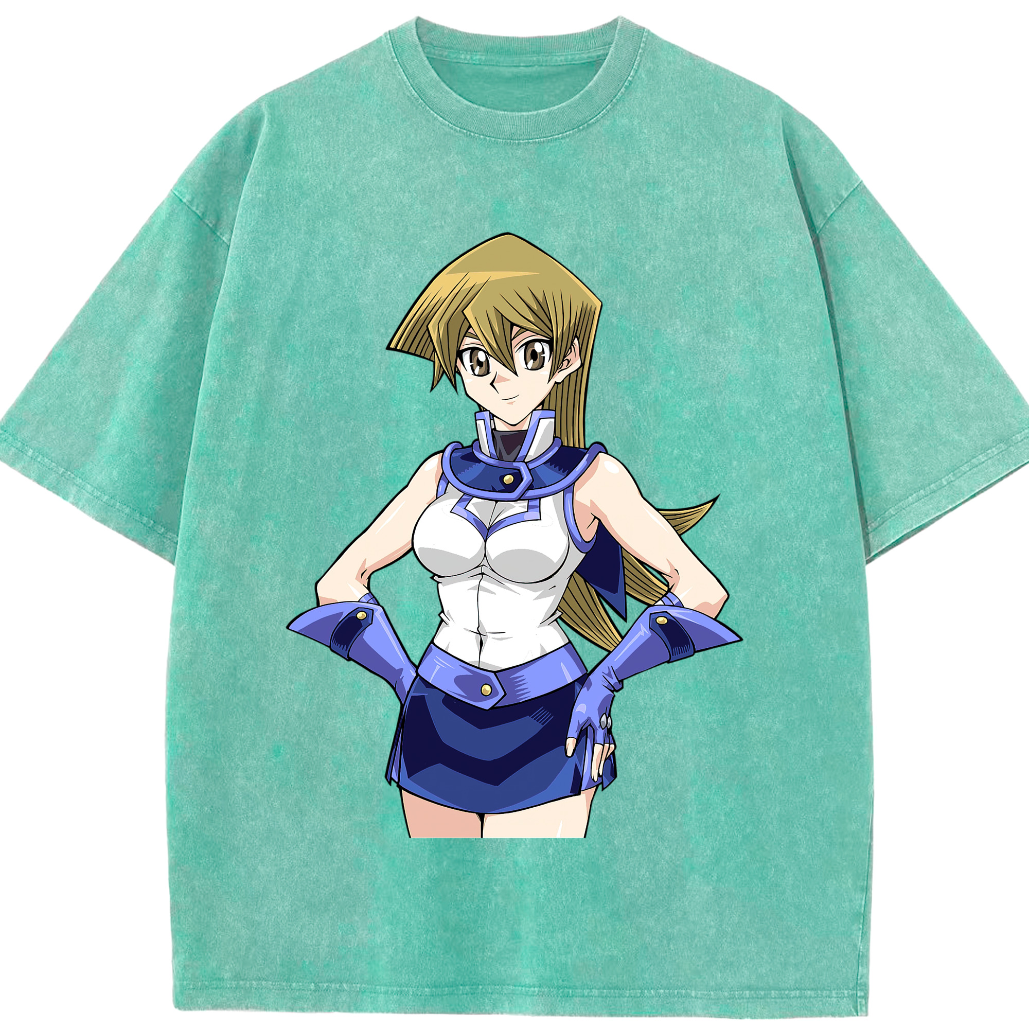 （画像用） 遊☆戯☆王 Yu-Gi-Oh! 綿100% ヴィンテージ風 半袖Tシャツ（フロントプリント）